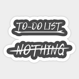 TO-DO Sticker